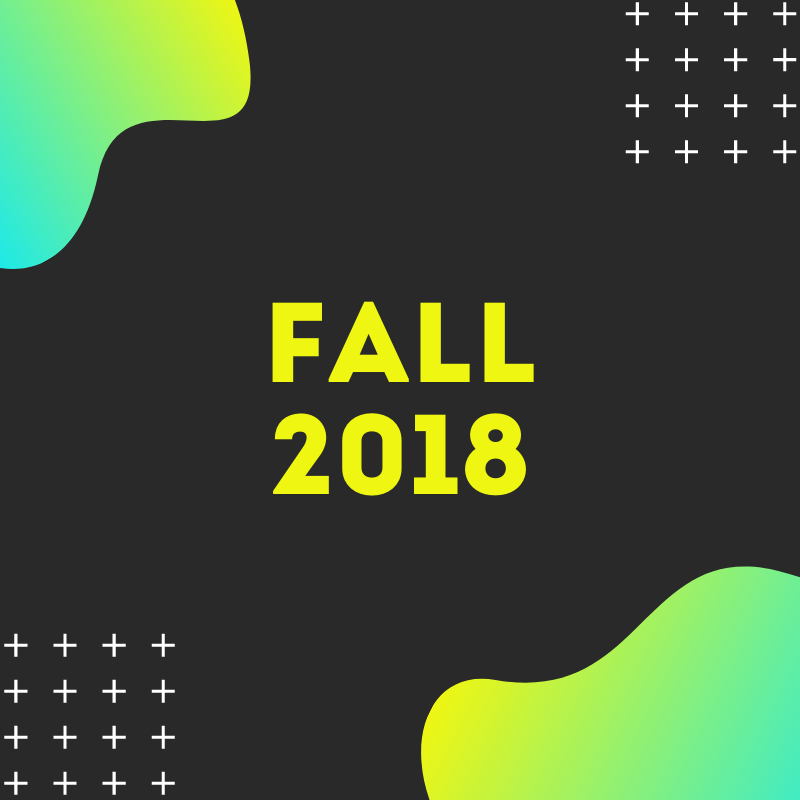 Fall 2018 projects